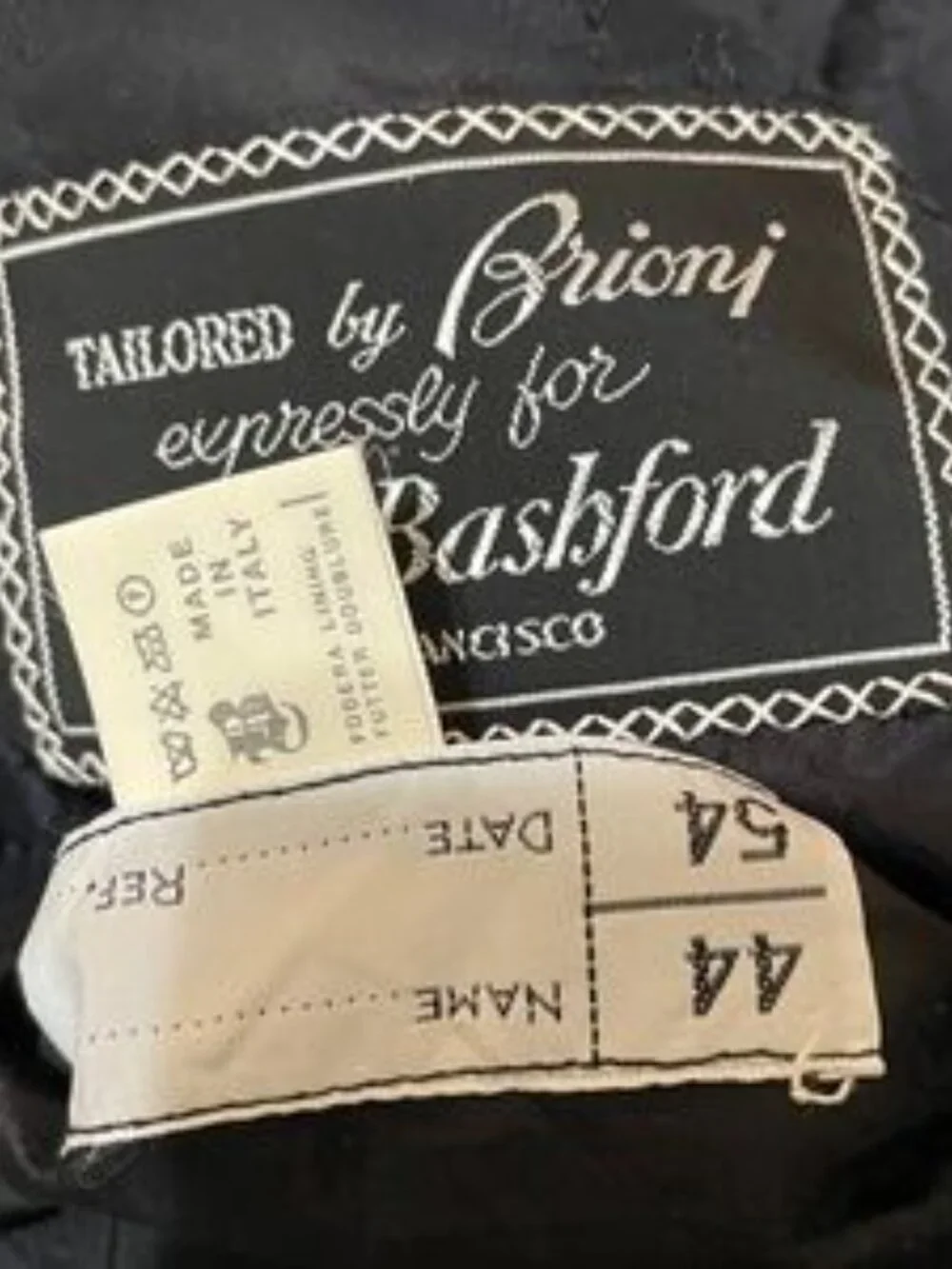 *Brioni* vintage black tuxedo jacket - 44R